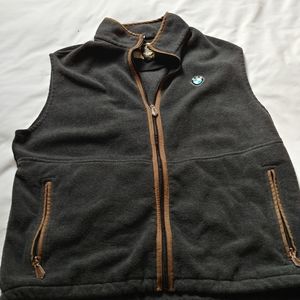 BMW fleece vest